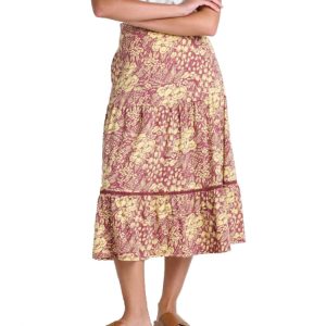 Toad&Co. Marigold Tiered Midi Skirt – Women’s